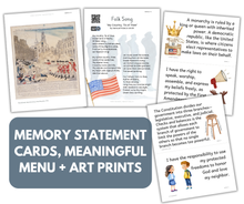 Load image into Gallery viewer, Gentle + Classical Explorer: The Constitution & Citizenship (Digital)