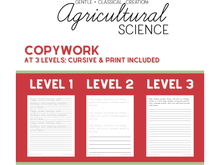 Load image into Gallery viewer, Agricultural Science (Gentle + Classical Creation)