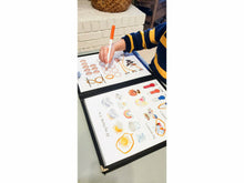 Load image into Gallery viewer, Colorful kindergarten binder designed to be developmentally appropriate, gentle and engaging for early childhood education.