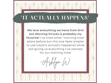 Load image into Gallery viewer, Morning Virtues Bundle: Courage, Joy, Gratitude