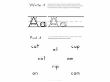 Load image into Gallery viewer, Colorful kindergarten binder designed to be developmentally appropriate, gentle and engaging for early childhood education.