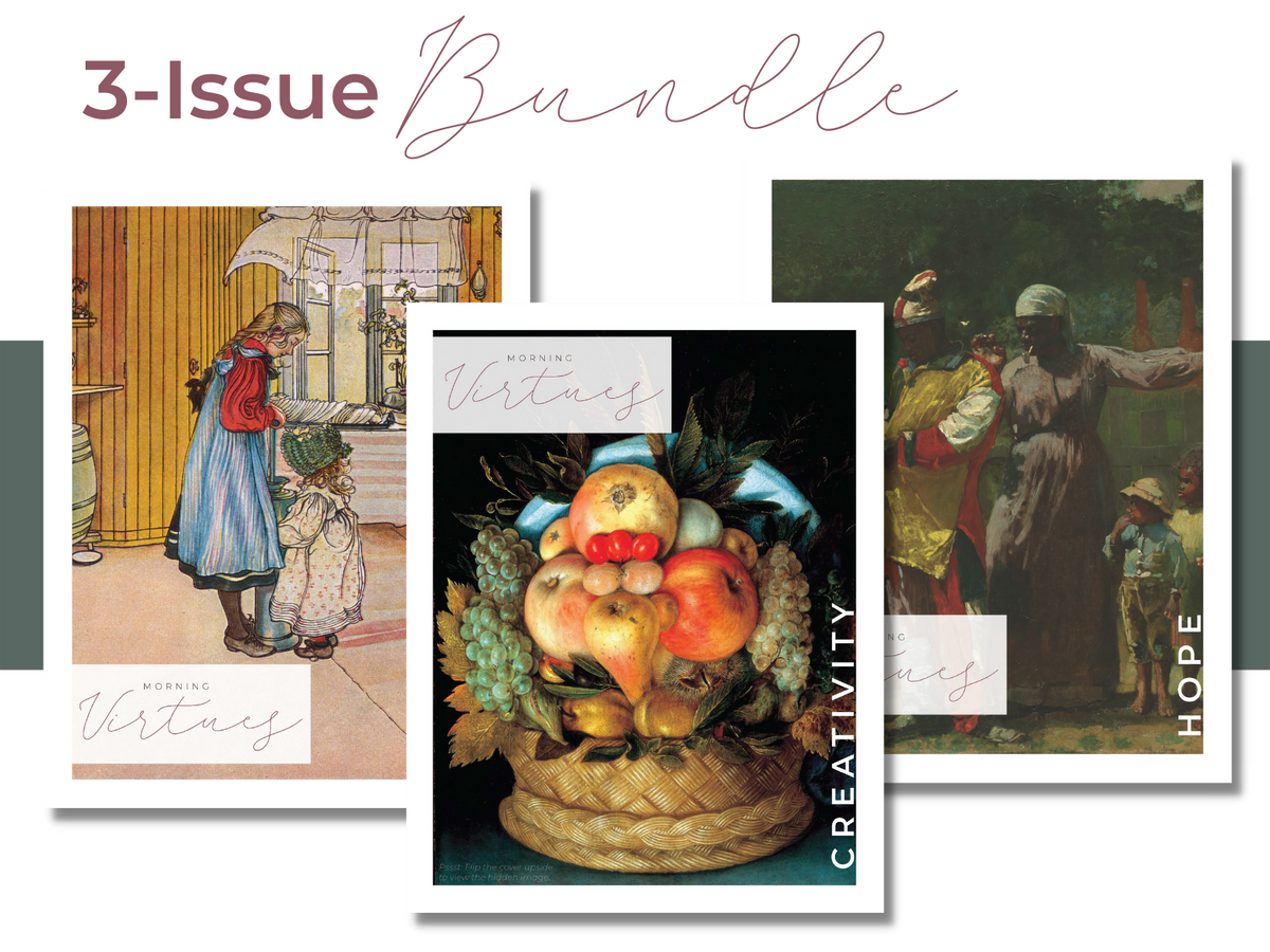 Morning Virtues Bundle: Hope, Kindness, Creativity – The Gentle + Classical  Press