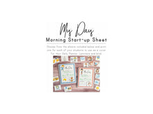Load image into Gallery viewer, Visual Schedule Cards + MY DAY Planner (DIGITAL)