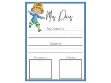 Load image into Gallery viewer, Visual Schedule Cards + MY DAY Planner (DIGITAL)