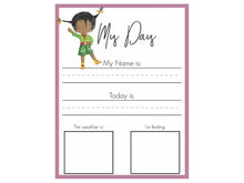 Load image into Gallery viewer, Visual Schedule Cards + MY DAY Planner (DIGITAL)