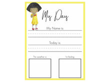 Load image into Gallery viewer, Visual Schedule Cards + MY DAY Planner (DIGITAL)