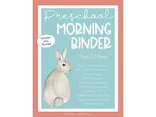 Load image into Gallery viewer, Preschool Morning Binder