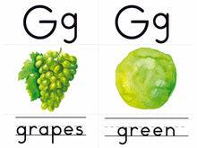 Load image into Gallery viewer, ABC Watercolor Flashcard Set (2 Options)(DIGITAL)