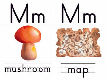 Load image into Gallery viewer, ABC Watercolor Flashcard Set (2 Options)(DIGITAL)