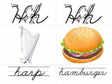 Load image into Gallery viewer, ABC Watercolor Flashcard Set (2 Options)(DIGITAL)