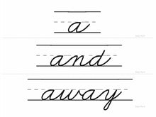 Load image into Gallery viewer, ABC Watercolor Flashcard Set (2 Options)(DIGITAL)