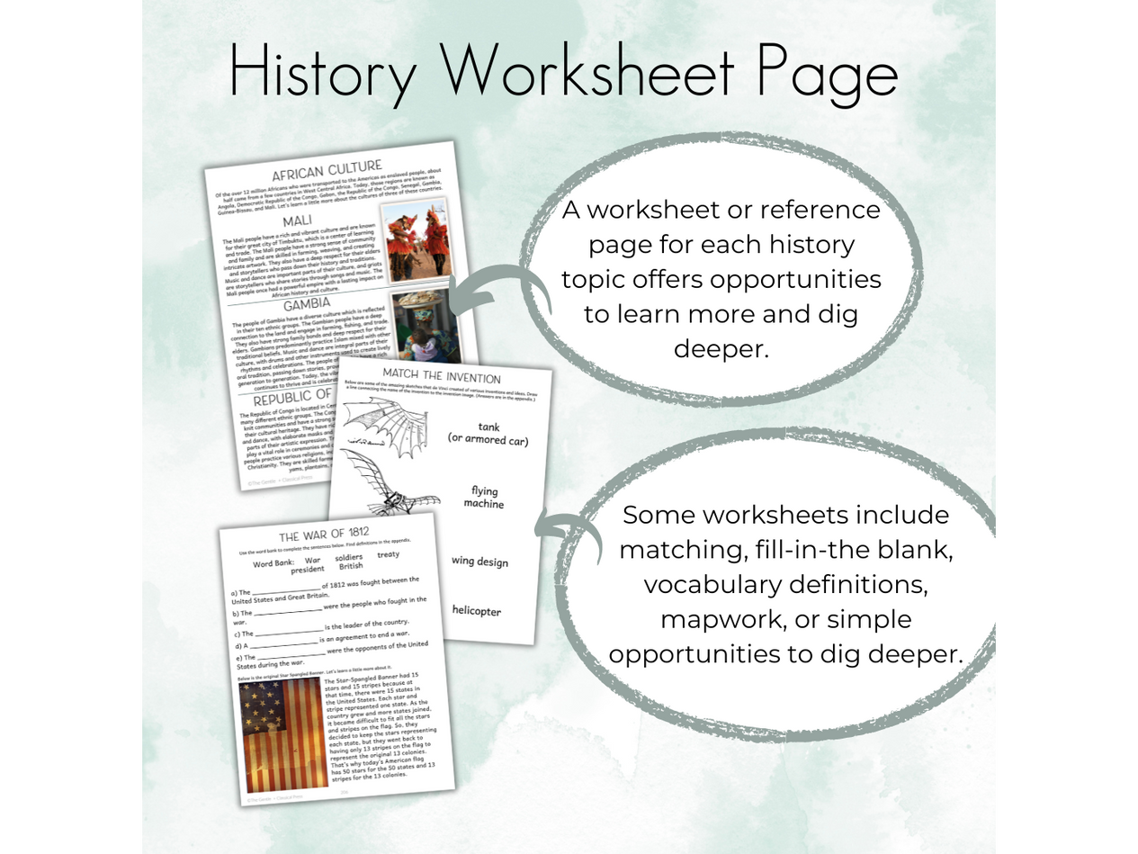 Gentle + Classical Sequence 1 Student Notebook