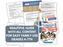 Load image into Gallery viewer, Gentle + Classical Explorer: The Constitution &amp; Citizenship (Digital)
