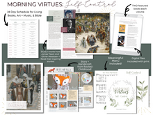 Load image into Gallery viewer, Morning Virtues Bundle: Humility, Attentiveness, Self-Control
