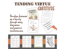 Load image into Gallery viewer, Tending Virtue: Gratitude Activity Pack
