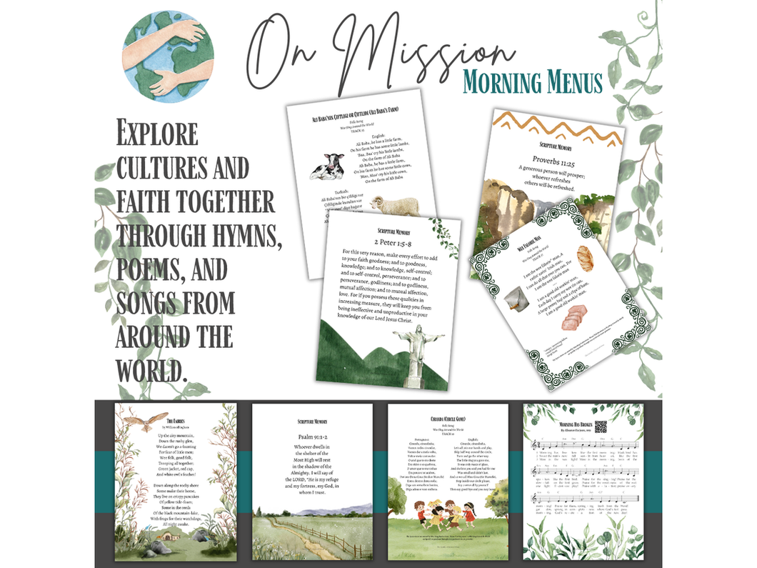 On Mission Morning Menus (DIGITAL)