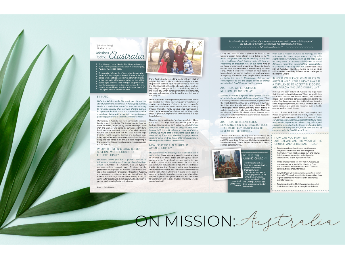 On Mission: Australia