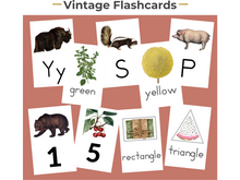 Load image into Gallery viewer, Vintage Flashcards (DIGITAL)
