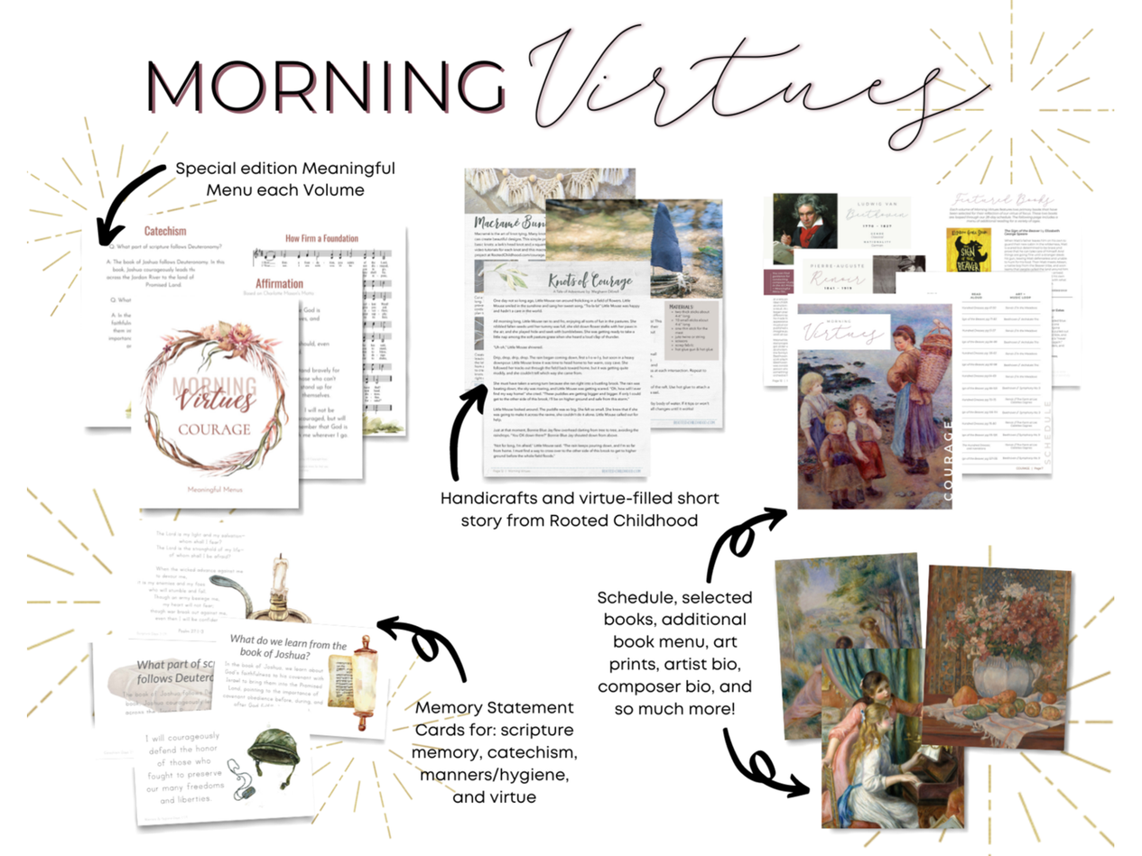 Morning Virtues: Courage