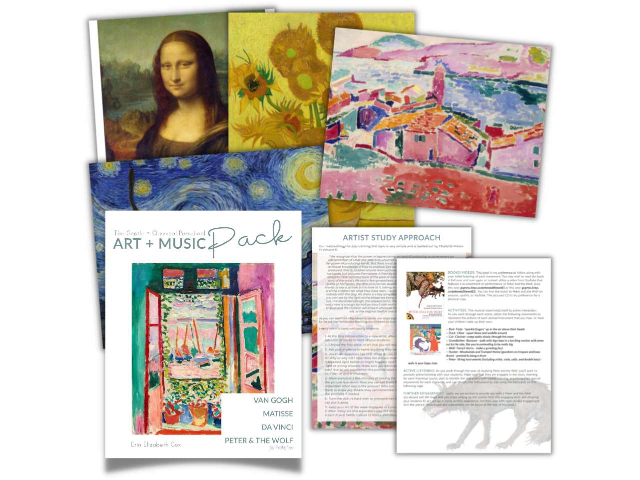 The　(DIGITAL)　Preschool　Art　–　Gentle　Music　Pack　Life,　Classical　Press　Abundantly