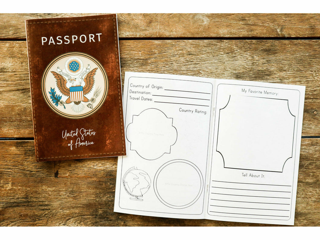 Printed Passport for On Mission