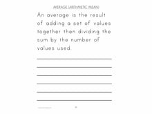 Load image into Gallery viewer, Math Vocabulary- 109 Terms for Elementary {A Copywork Math Resource} (Digital)
