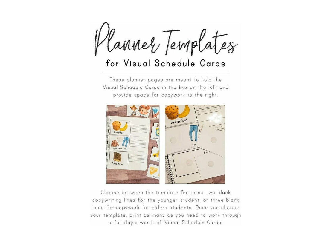 Visual Schedule Cards + MY DAY Planner (DIGITAL) – The Gentle + Classical Press visual-schedule-cards-my-day-planner-digital-the-gentle-classical-press