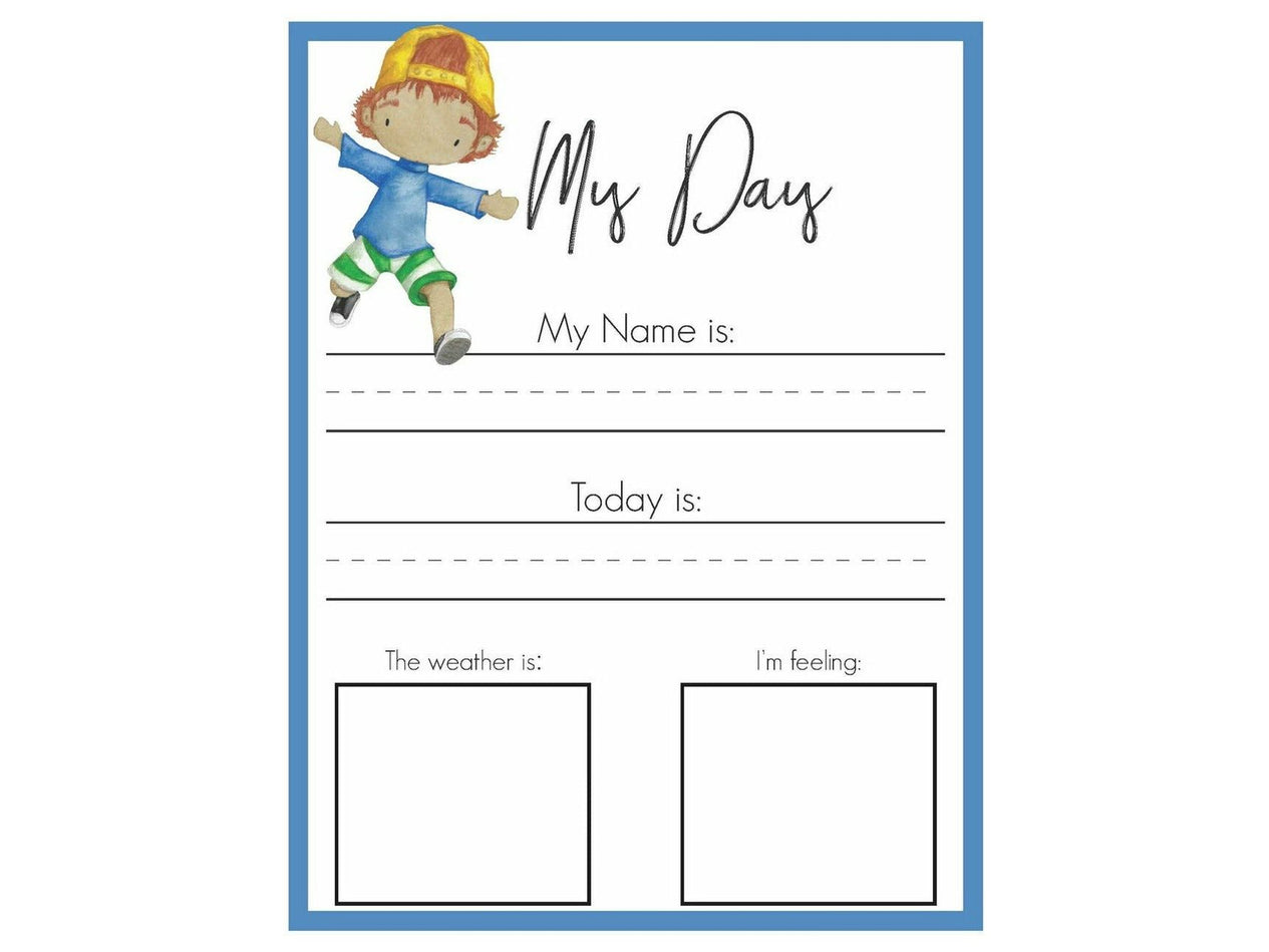 Visual Schedule Cards + MY DAY Planner (DIGITAL)