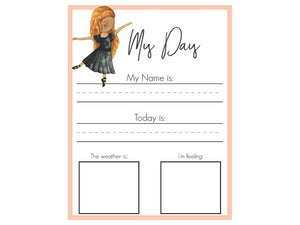 Visual Schedule Cards + MY DAY Planner (DIGITAL)