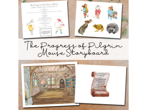 The Progress of Pilgrim Mouse Storyboard (FREE)