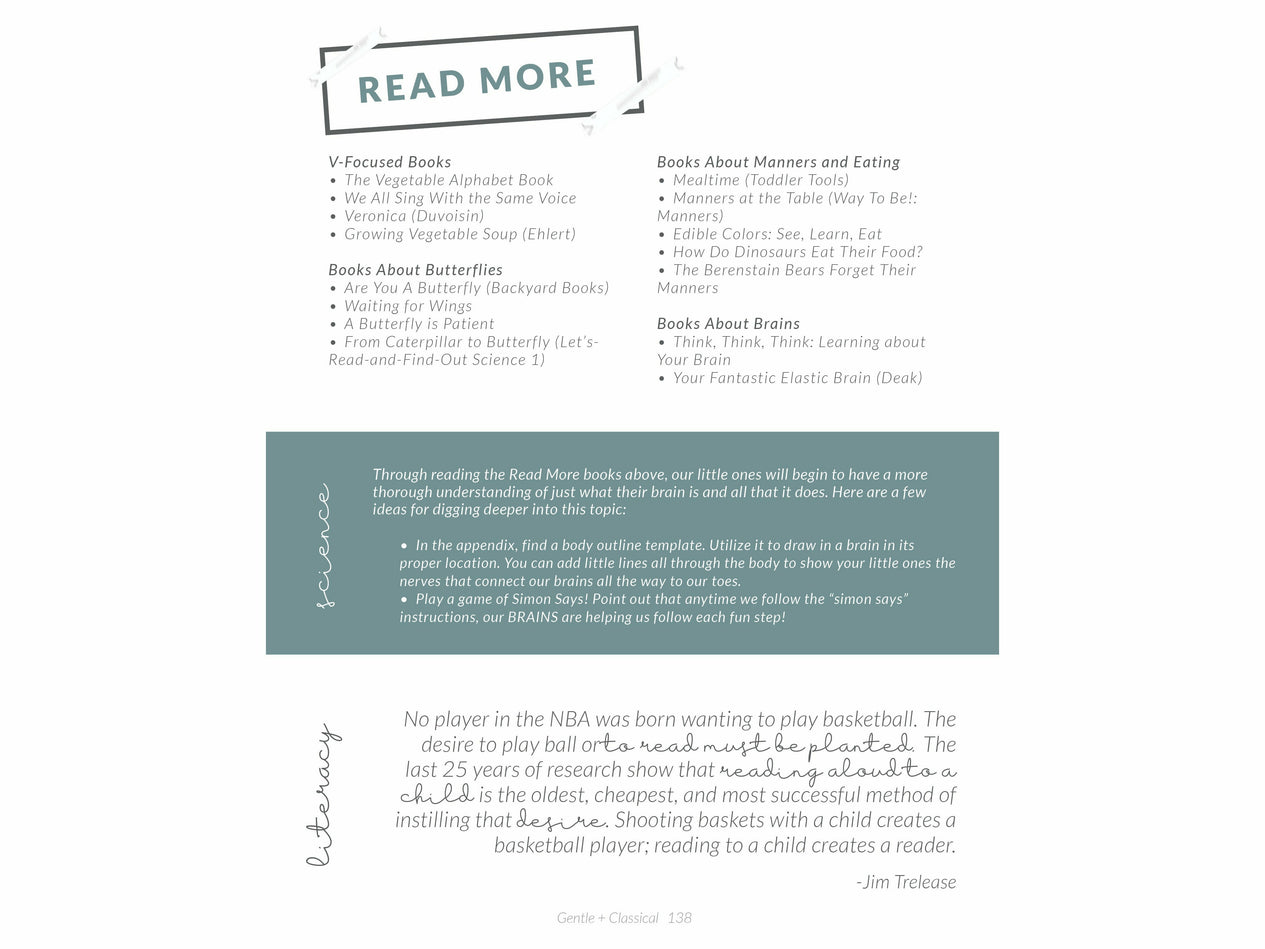 Preschool Handicraft + Activity Guide