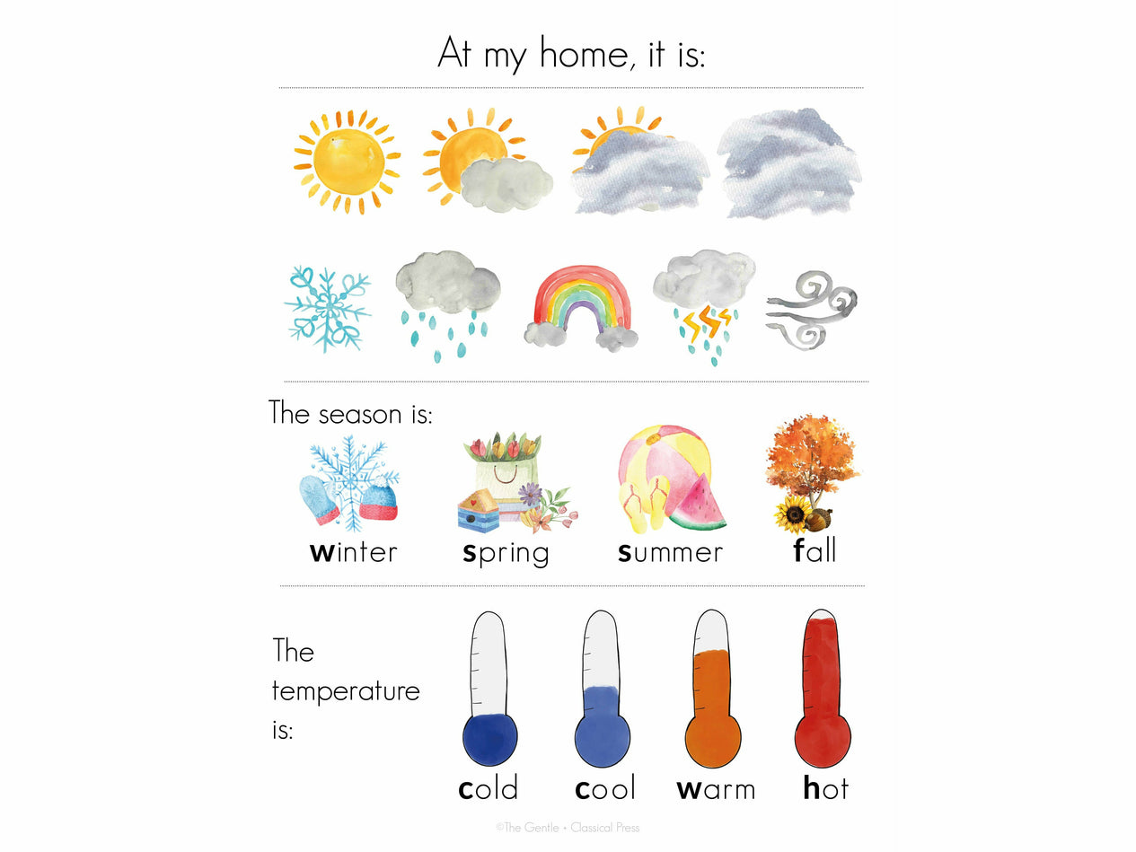 Preschool Morning Binder