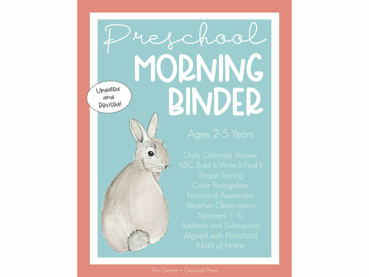 Preschool Morning Binder