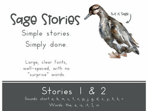 Sage Stories: Stories 1 & 2 (DIGITAL)