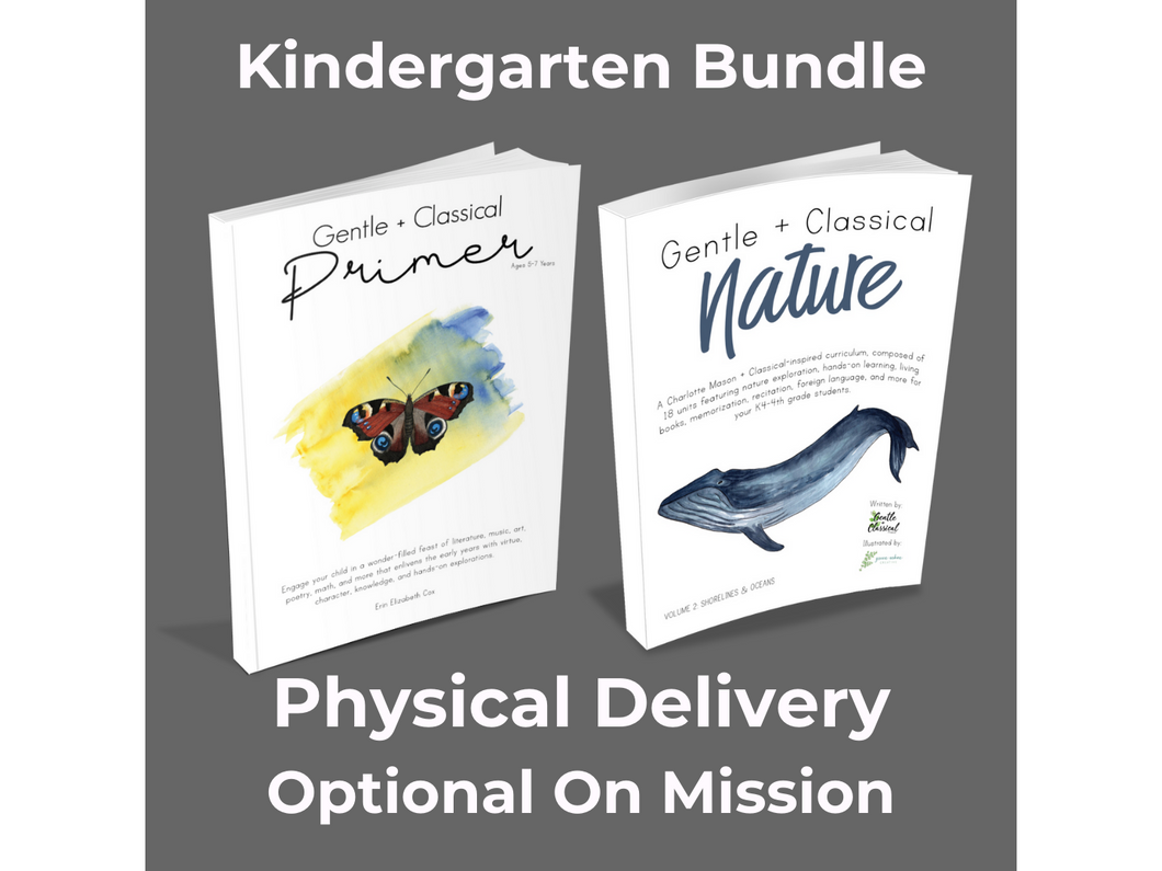 Kindergarten Bundle (Primer, Nature Volume 2, Optional On Mission)