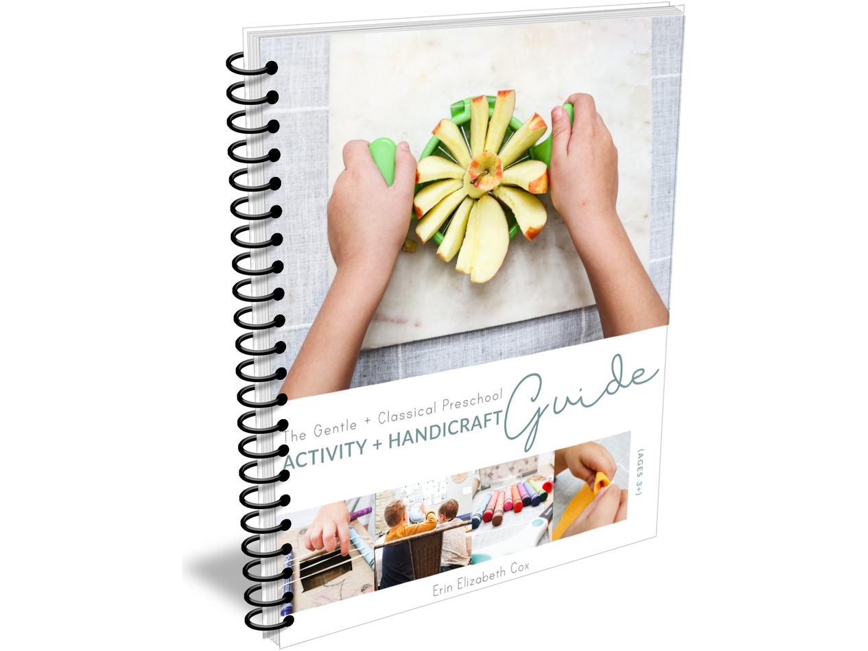 Preschool Handicraft + Activity Guide