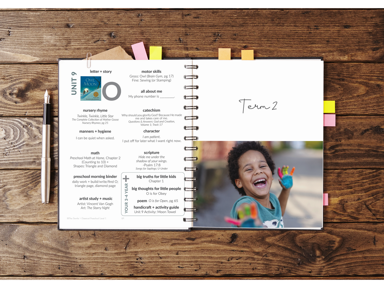 The Gentle + Classical Preschool Teacher